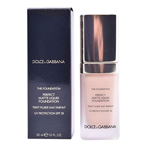 Dolce And Gabbana The Foundation Perfect Matte Liquid Foundation Warm Rose 130 Spf20 30ml