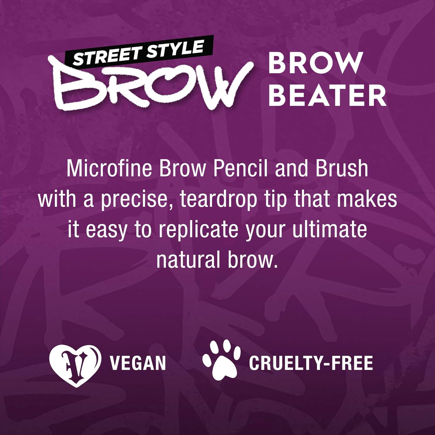 Urban Decay Brow Beater Micro Fine Waterproof Brow Pencil & Spoolie Brush, Smudge-resistant Eyebrow Makeup, Moisturizing with Vitamin E, Argan Oil & Coconut Oil, Vegan, Cruelty-free - 0.0018 oz