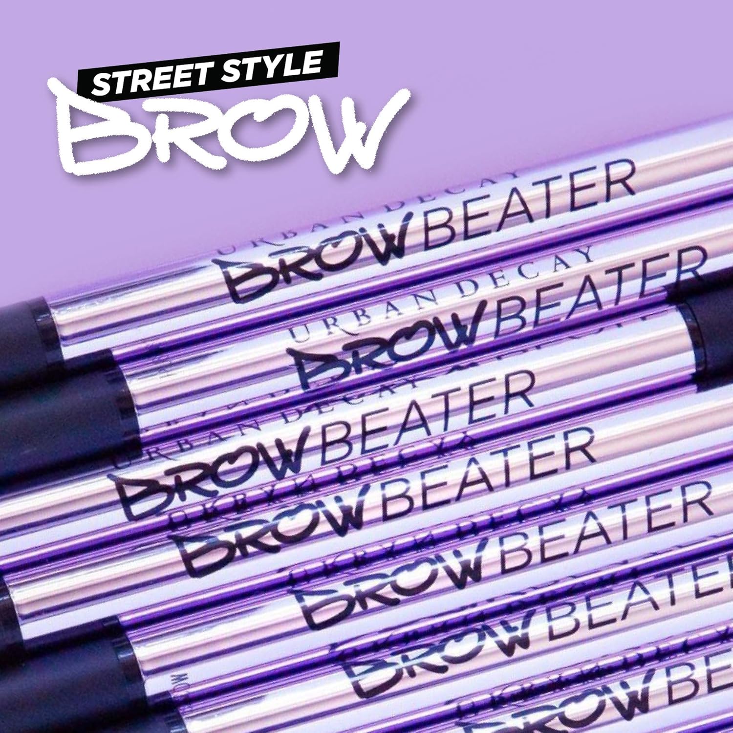 Urban Decay Brow Beater Micro Fine Waterproof Brow Pencil & Spoolie Brush, Smudge-resistant Eyebrow Makeup, Moisturizing with Vitamin E, Argan Oil & Coconut Oil, Vegan, Cruelty-free - 0.0018 oz