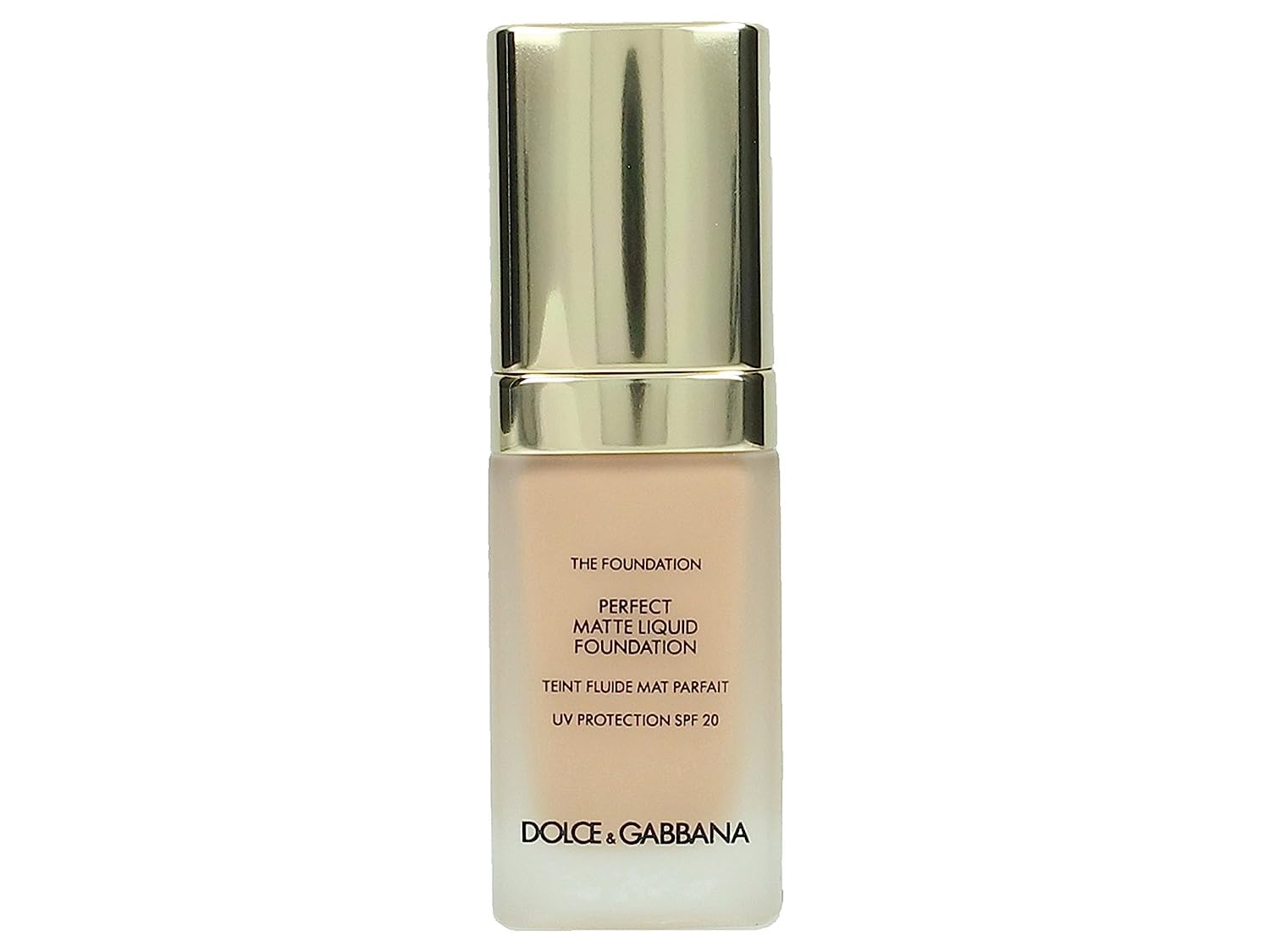 Dolce And Gabbana The Foundation Perfect Matte Liquid Foundation Warm Rose 130 Spf20 30ml