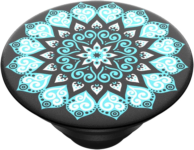 PopSockets Phone Grip with Expanding Kickstand, Mandala PopGrip - Peace Mandala Sky