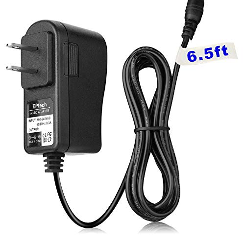 EPtech AC/DC Adapter Replacement for PLAYSKOOL AD-0620 6V DC 200mA Power Supply Cord Battery Charger Mains PSU