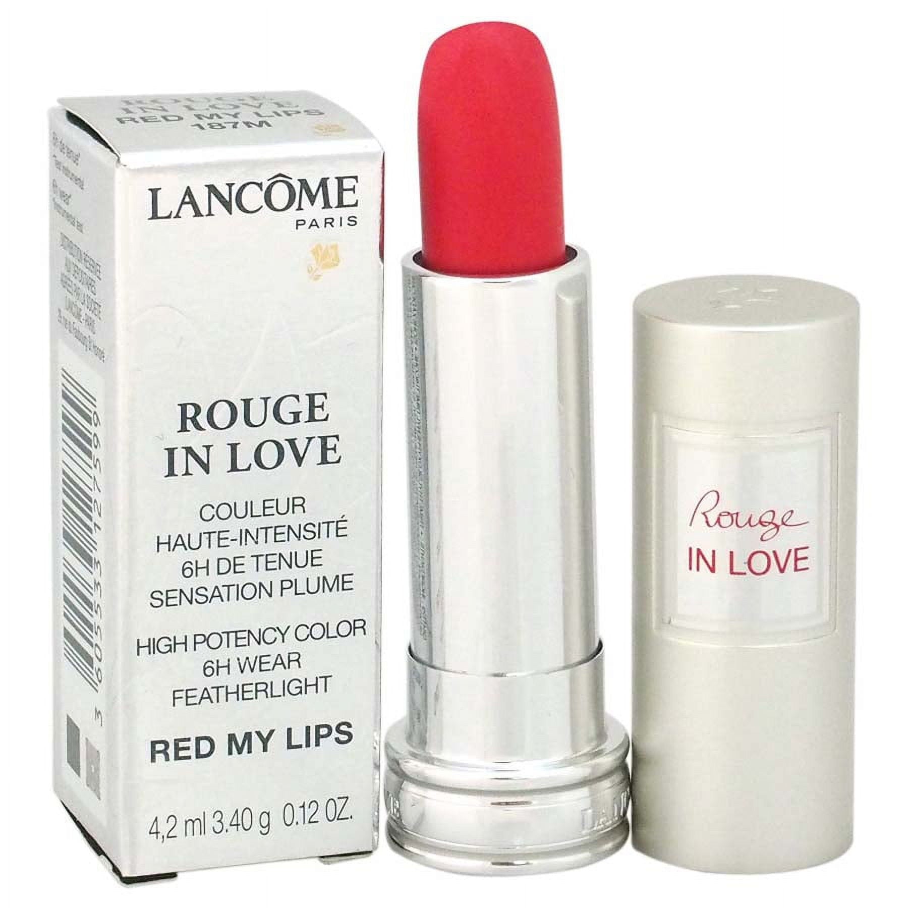 LANCOME by Lancome Rouge In Love Lipstick - # 187M Red My Lips --4.2ml/0.12oz(D0102HPZDBA.)