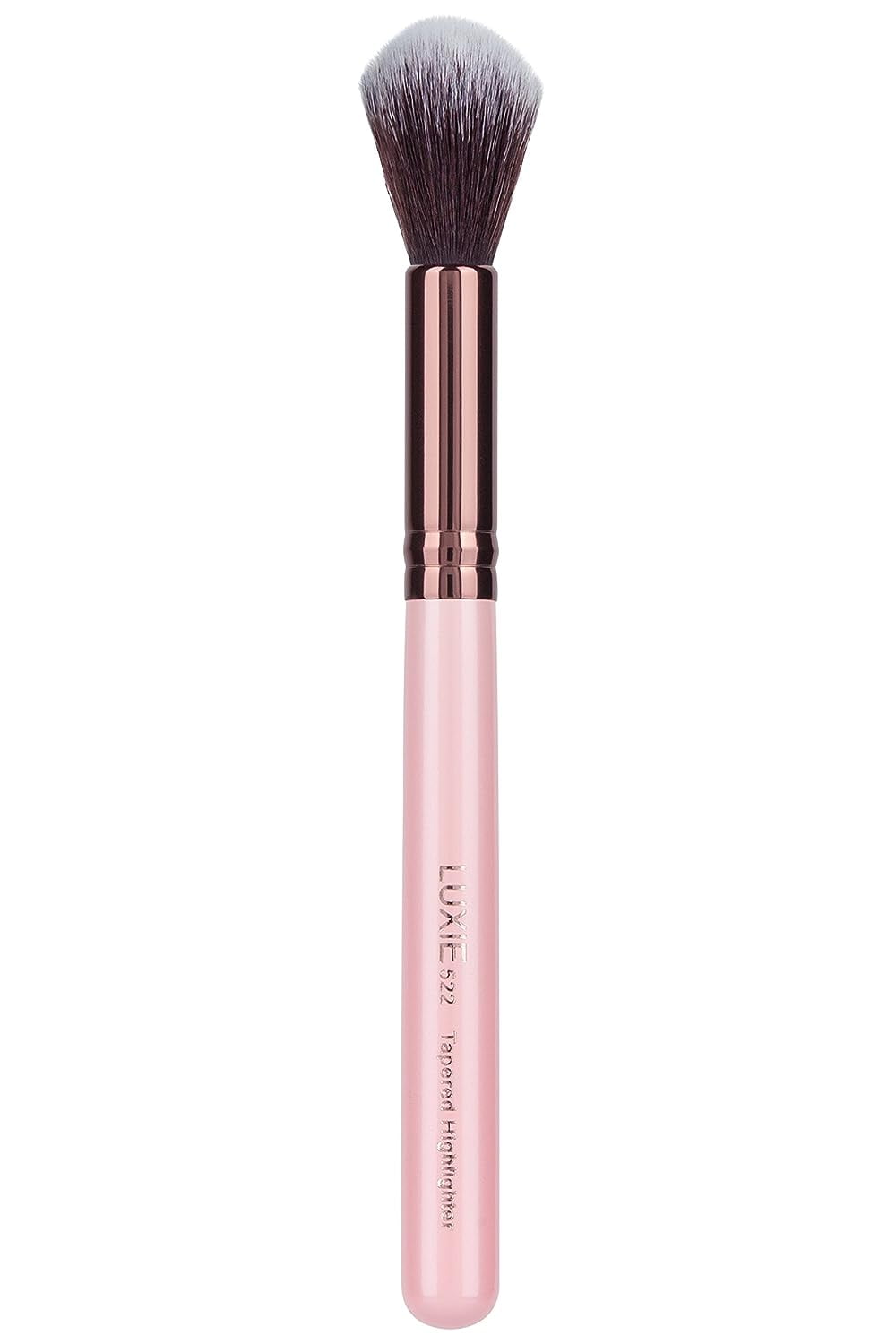 LUXIE Rose Gold Tapered Highlighting Face Brush #522