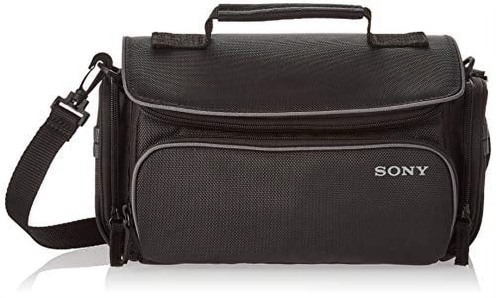 SONY Handycam Soft Carrying Case for Handycam Cyber-Shot SONY-Alpha | LCS-U30 Black