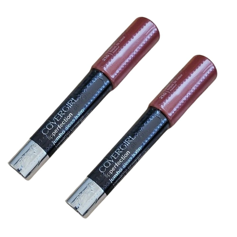 Pack of 2 Covergirl Lipperfection Jumbo Gloss Balm, 210 Blush Twist