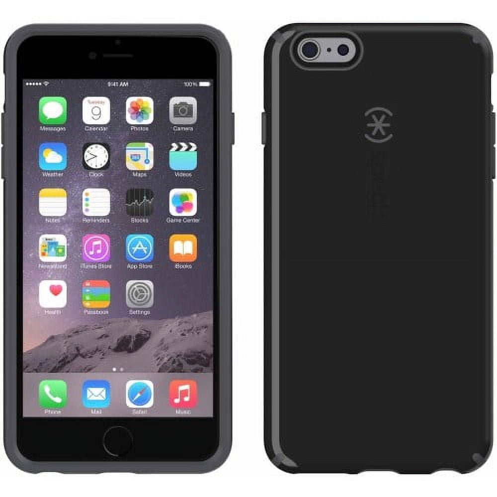 Speck 73431 Apple iPhone 6,6s Plus CandyShell Case, Black,Slate Grey