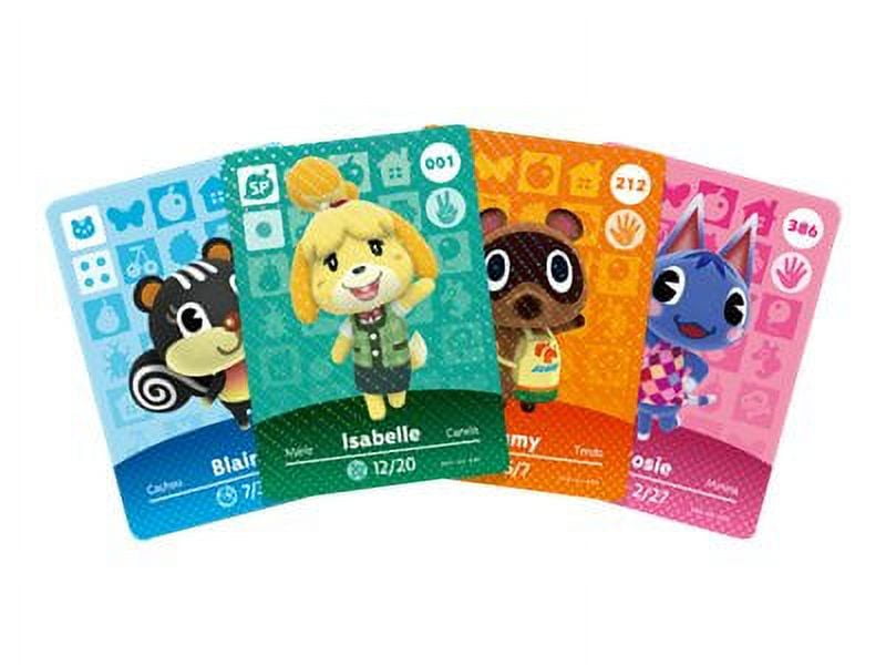 Animal Crossing amiibo Cards Series 1, 2, 3, 4 for Nintendo Wii U and 3DS, 1-Pack (6 Cards/Pack) (Bundle) Includes 24 Cards Total