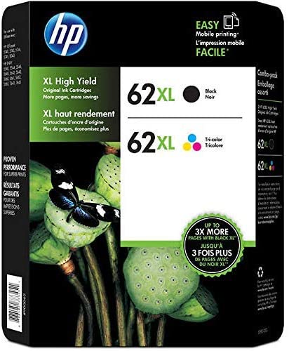 62xl Black And Tri-Color Ink Cartridges