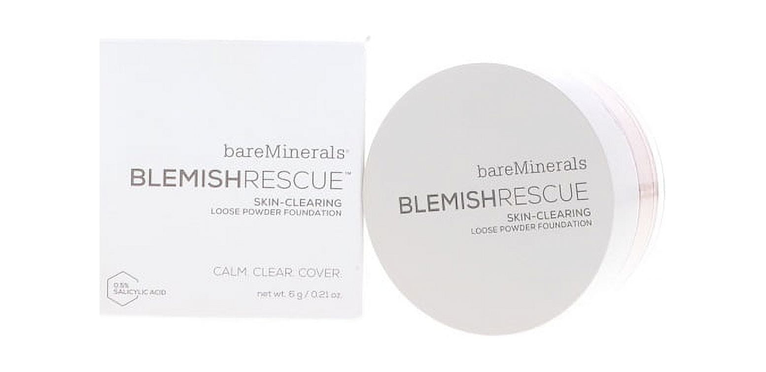 BareMinerals Blemish Rescue Skin-Clearing Loose Powder Foundation - 3.5CN Medium Tan, 0.21 oz