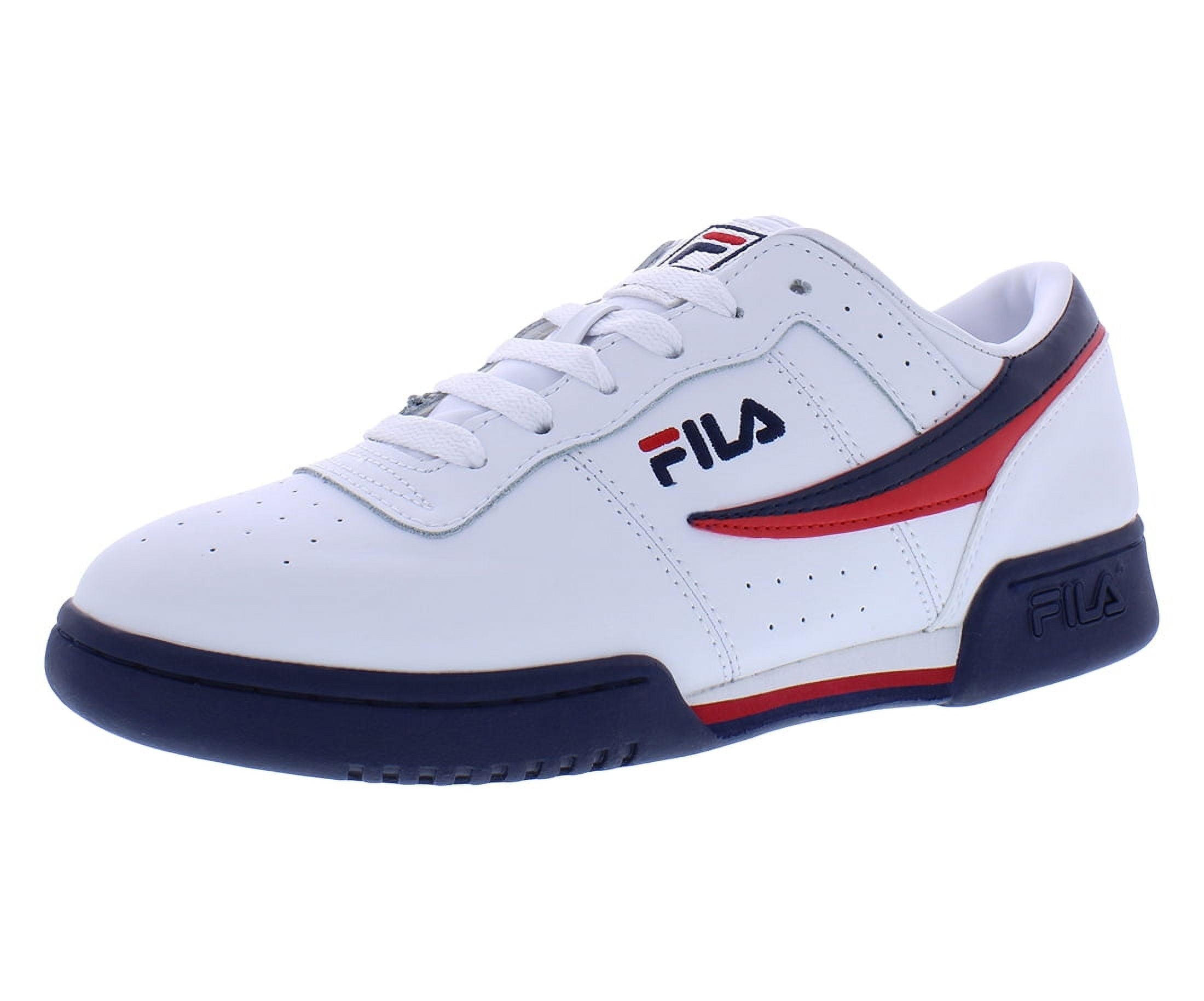 Men's Fila Original Fitness White/Navy/Red (11F16LT 150) - 12