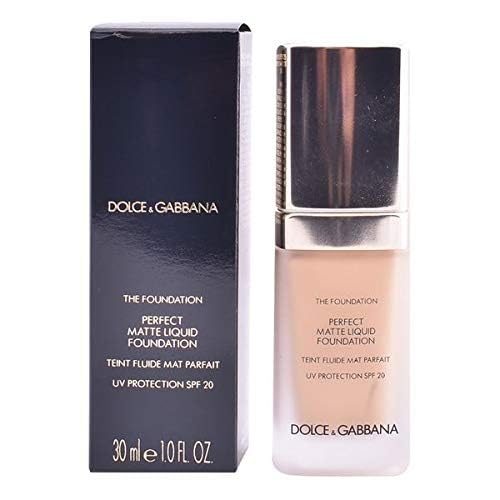 Dolce And Gabbana The Foundation Perfect Matte Liquid Foundation Warm Rose 130 Spf20 30ml