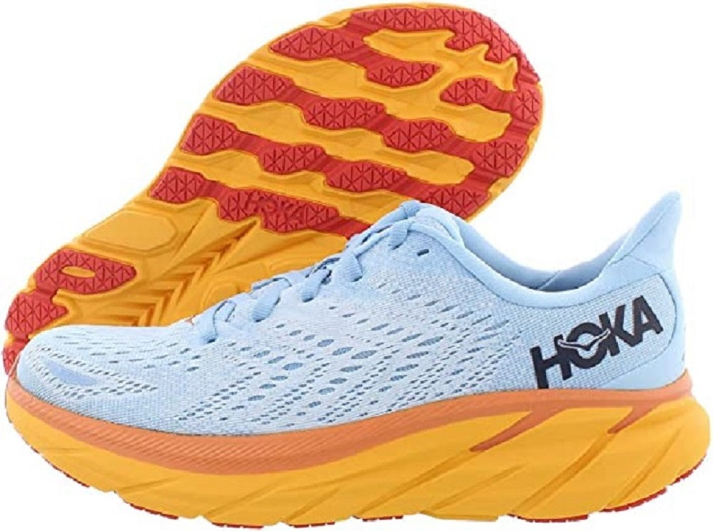 Size 8.5 - Hoka One One Clifton 8 Summer Song/ Ice Flow