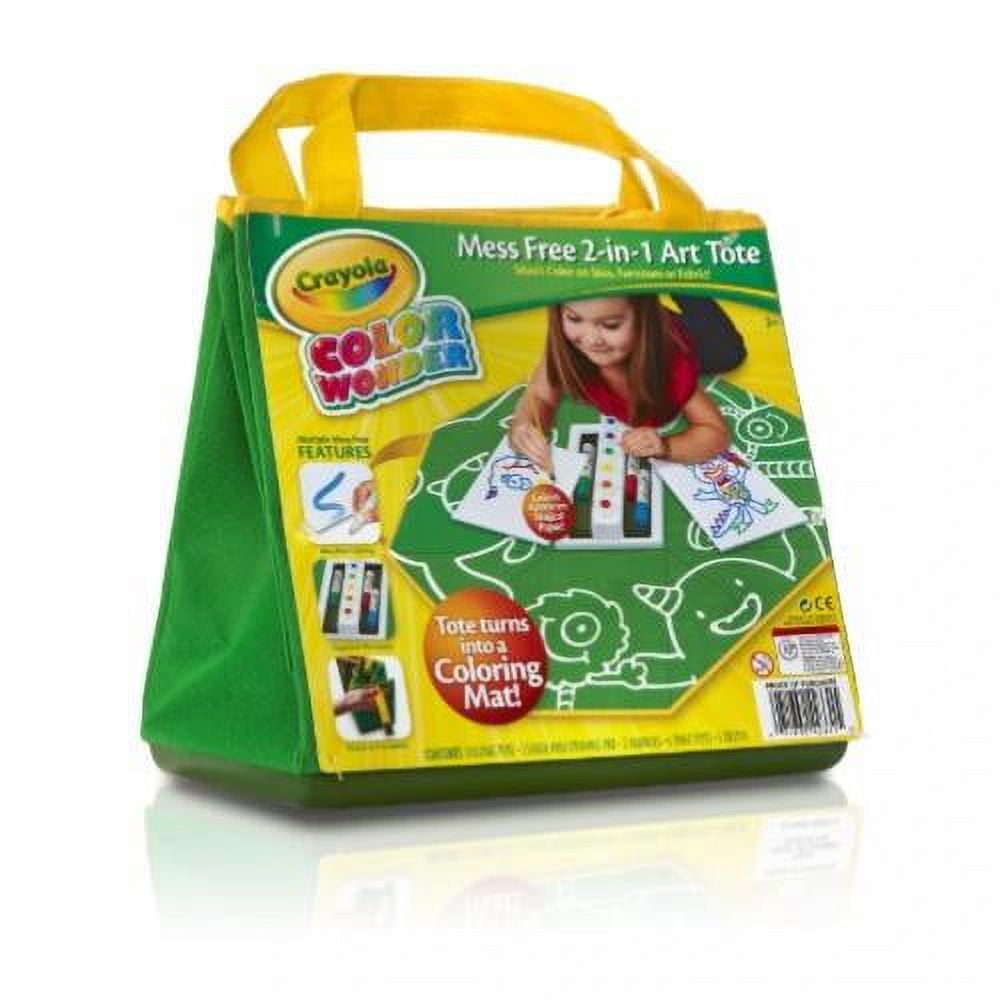 Crayola Color Wonder Mess Free 2-In-1 Art Tote