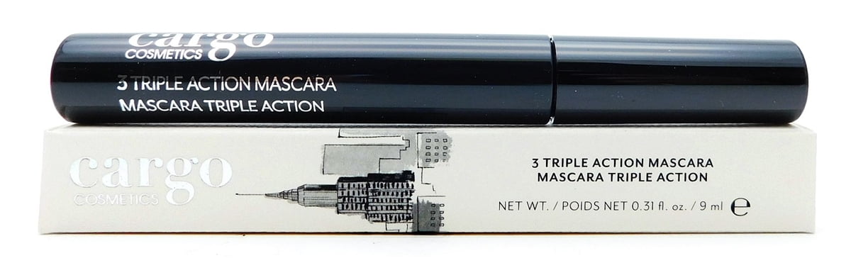 cargo 3 Triple Action Mascara black .31 Fl Oz.