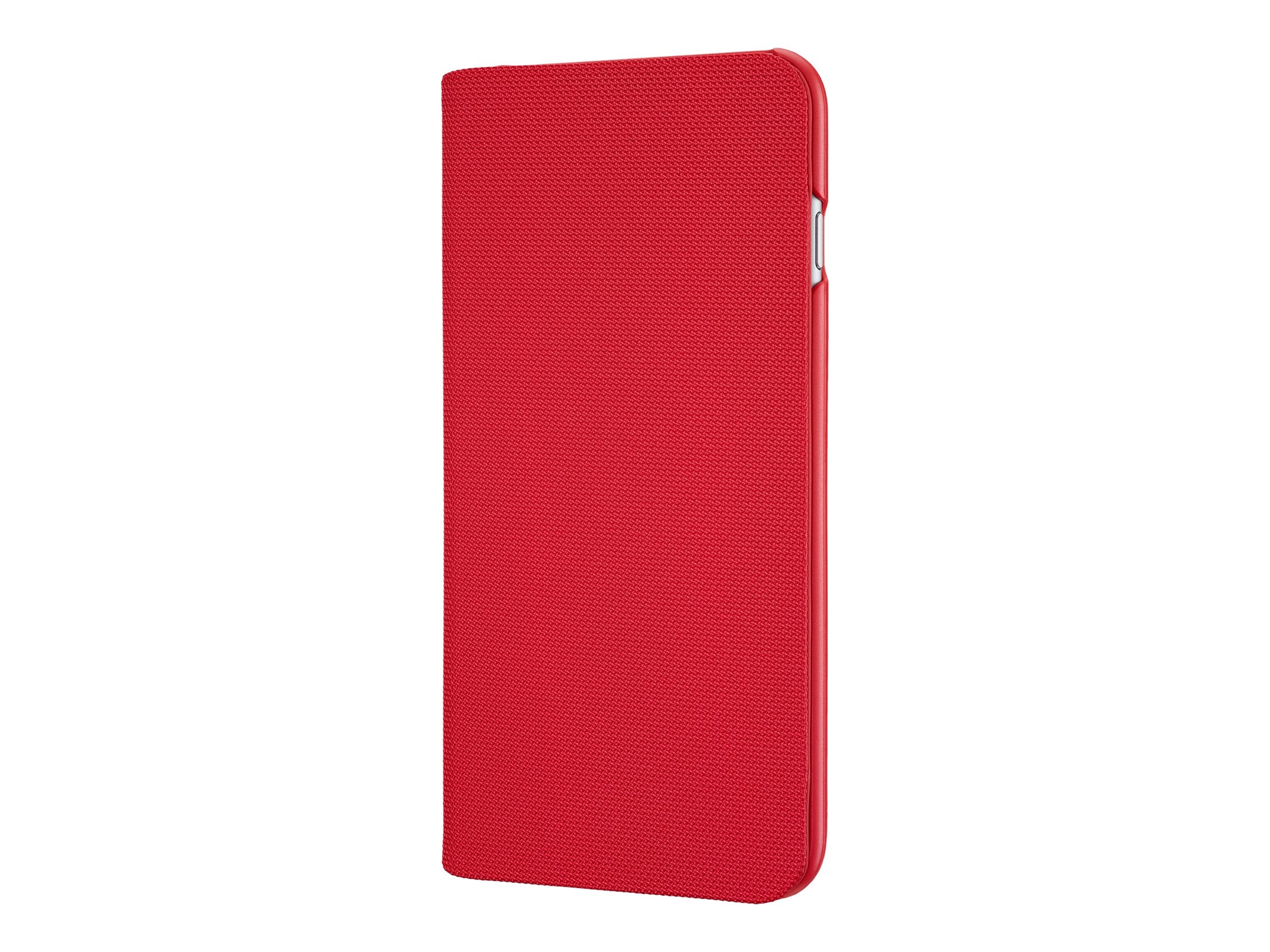 Logitech Hinge Flexible - Flip cover for cell phone - red