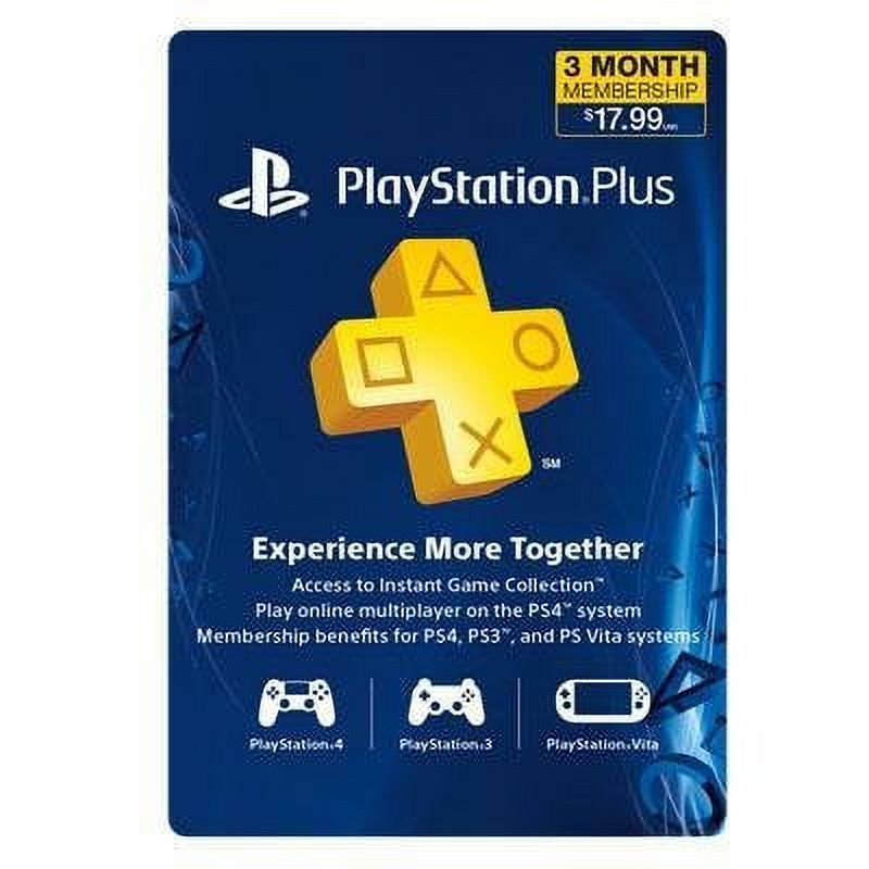 Sony PS Plus 3 Month Sub Card Live (3000132)