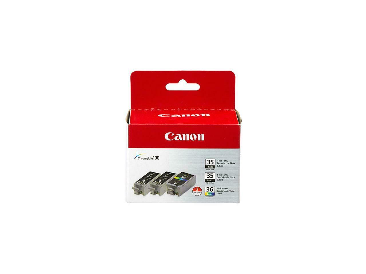 Canon PGI-35/CLI-36 Ink Cartridge - Combo Pack - Black/Color