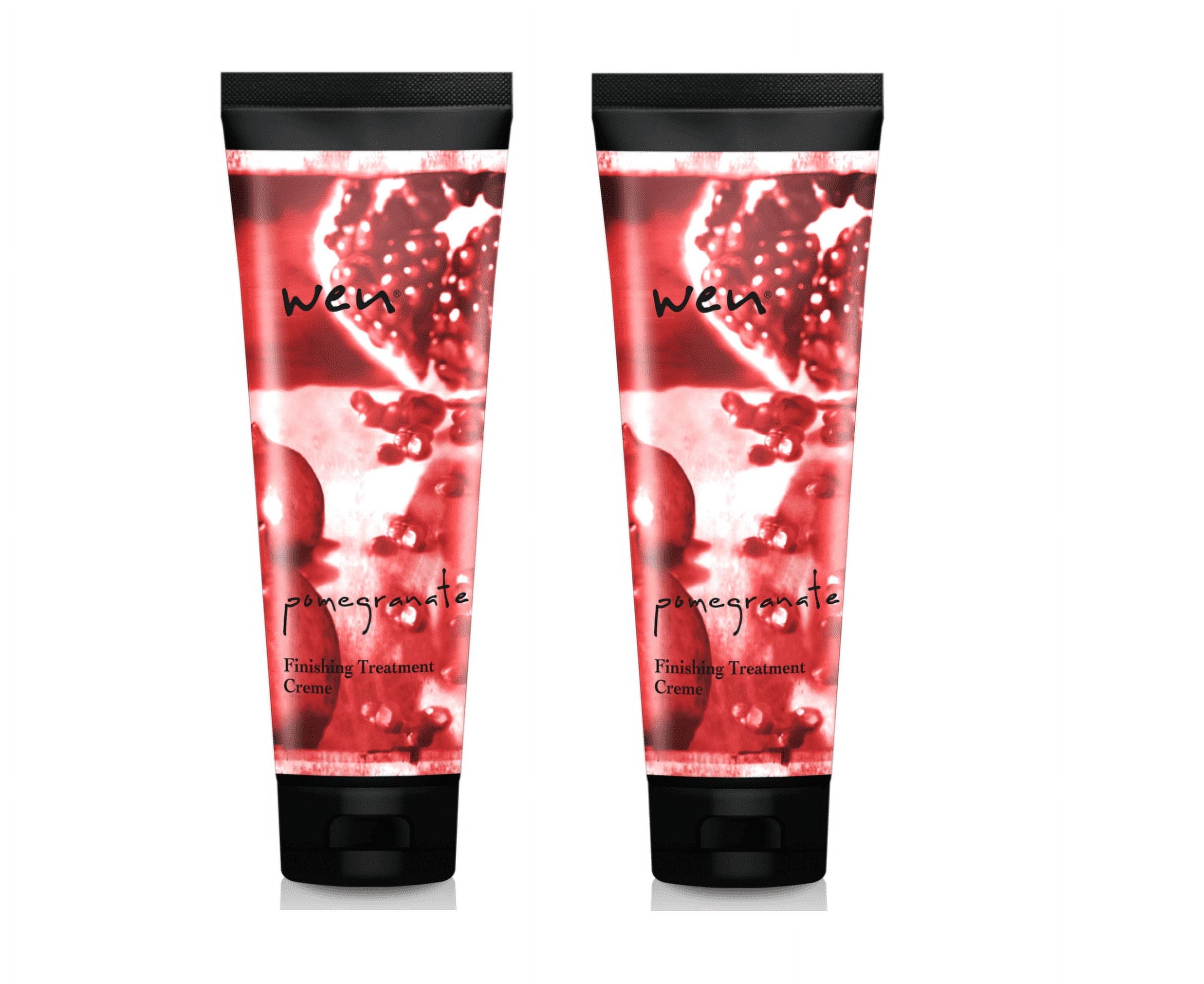 2 Pack! Wen by Chaz Dean Pomegranate Finishing Treatment Cream for styled hair (2 x 2 oz)