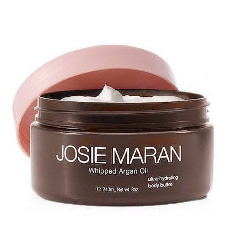 ($36 Value) Josie Maran Whipped Argan Oil Body Butter, Unscented, 8 Oz