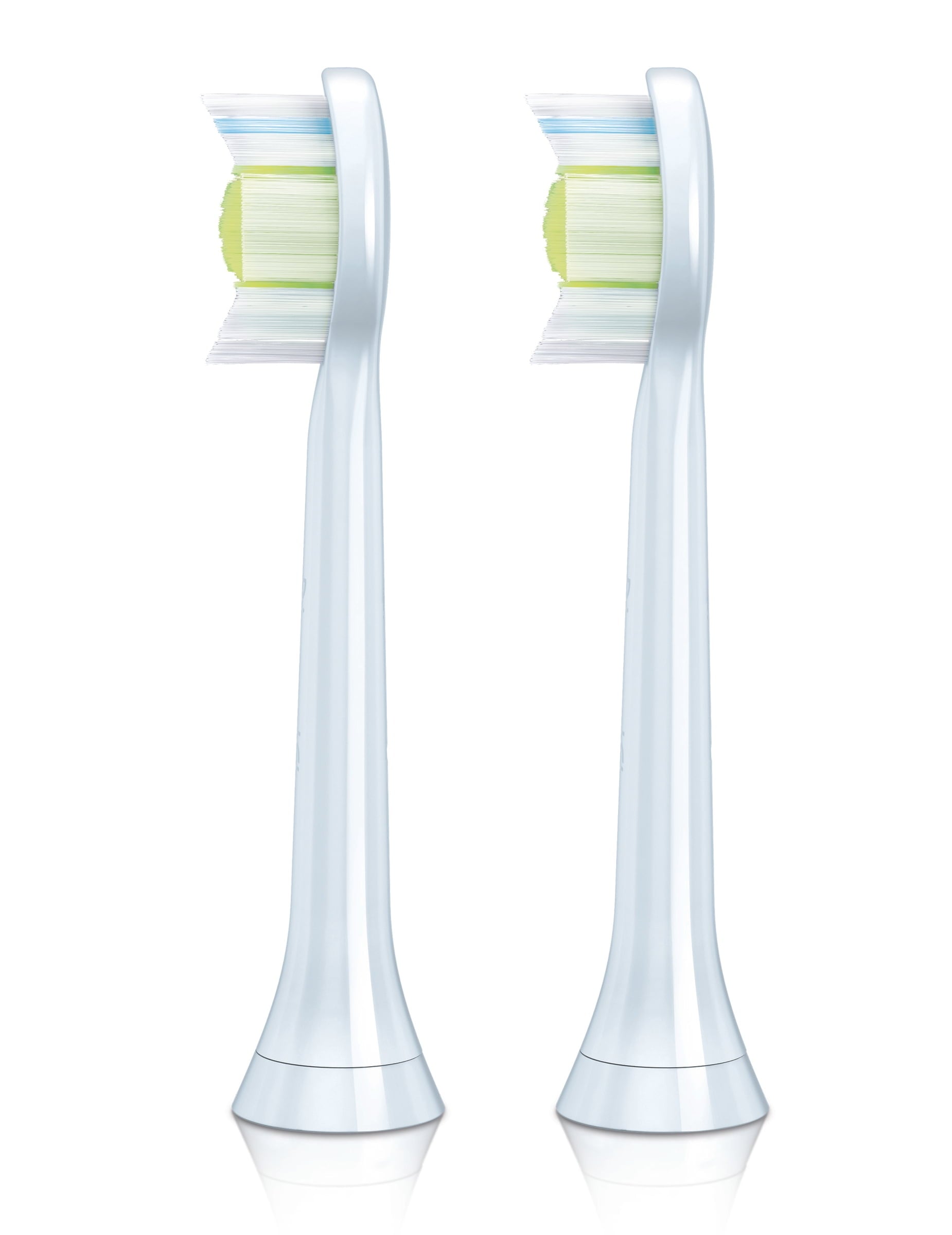 Philips Sonicare DiamondClean replacement toothbrush heads 2 PK, White, HX6062/64