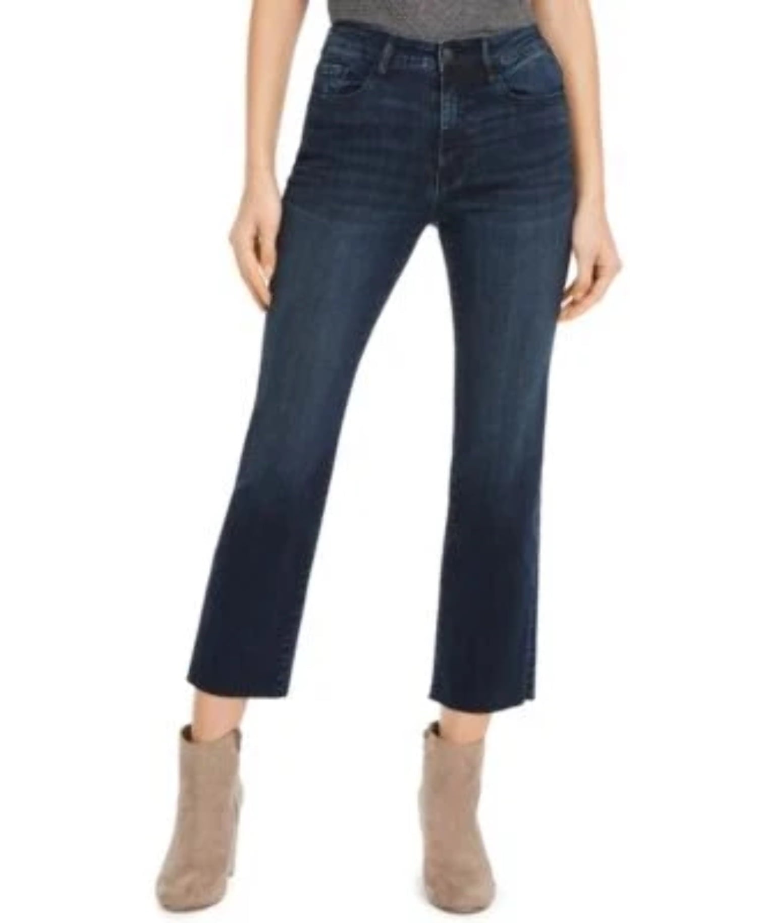 Numero Cropped Mid-Rise Jeans 28