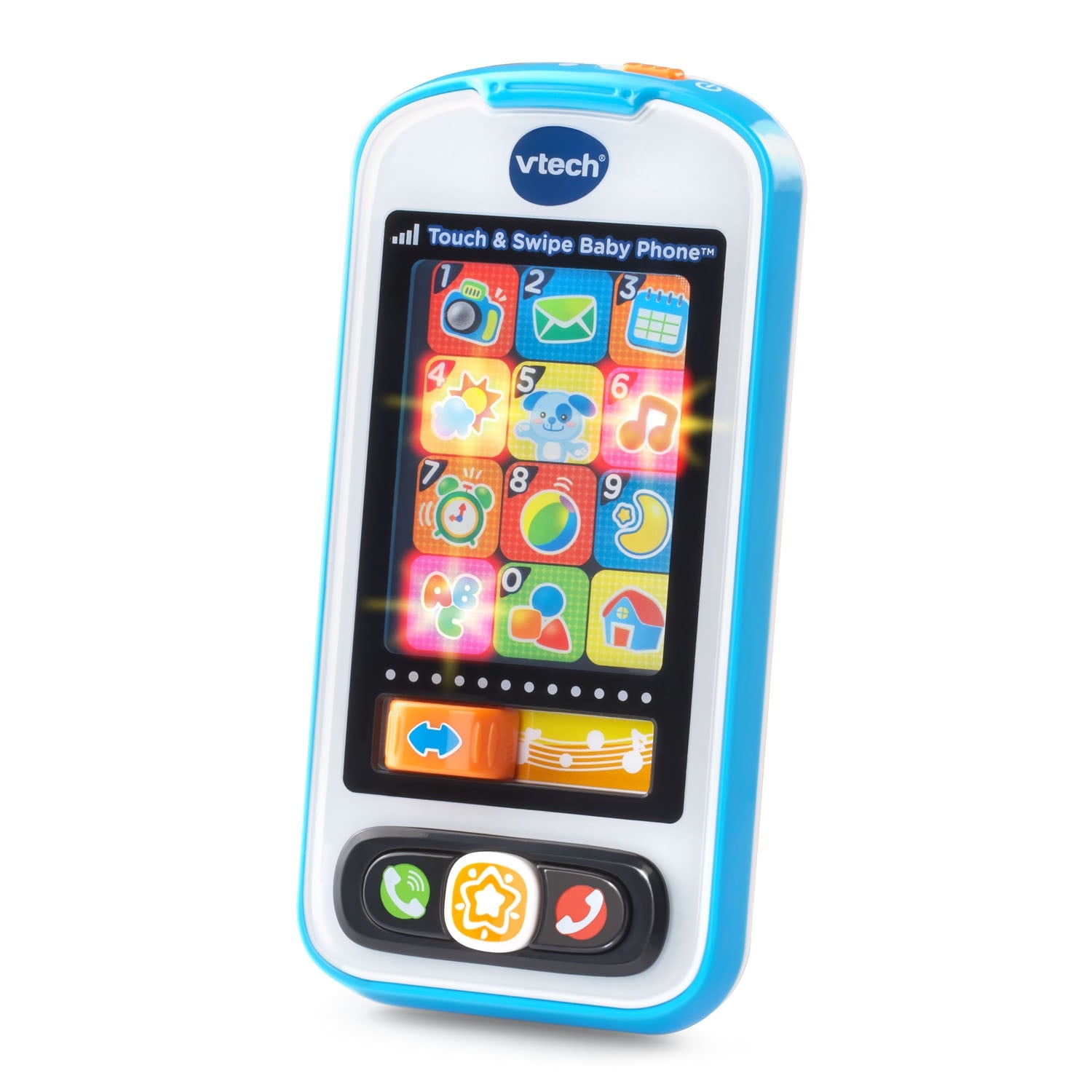 VTech Touch and Swipe Baby Phone - Blue