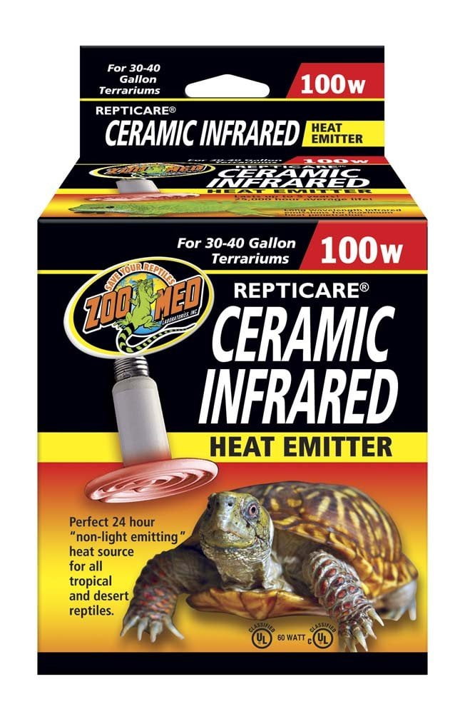 Zoo Med Ceramic Heat Emitter- 100 Watt