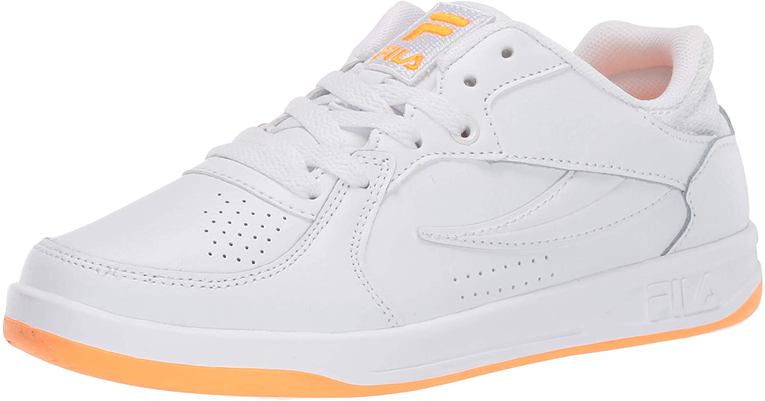 Fila Tn-83 Womens Shoes Size 6, Color: White/Orange