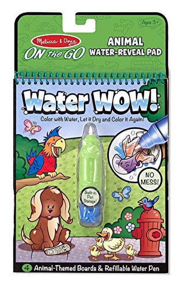 Melissa & Doug On the Go Water Wow! Water-Reveal Activity Pad - Animals