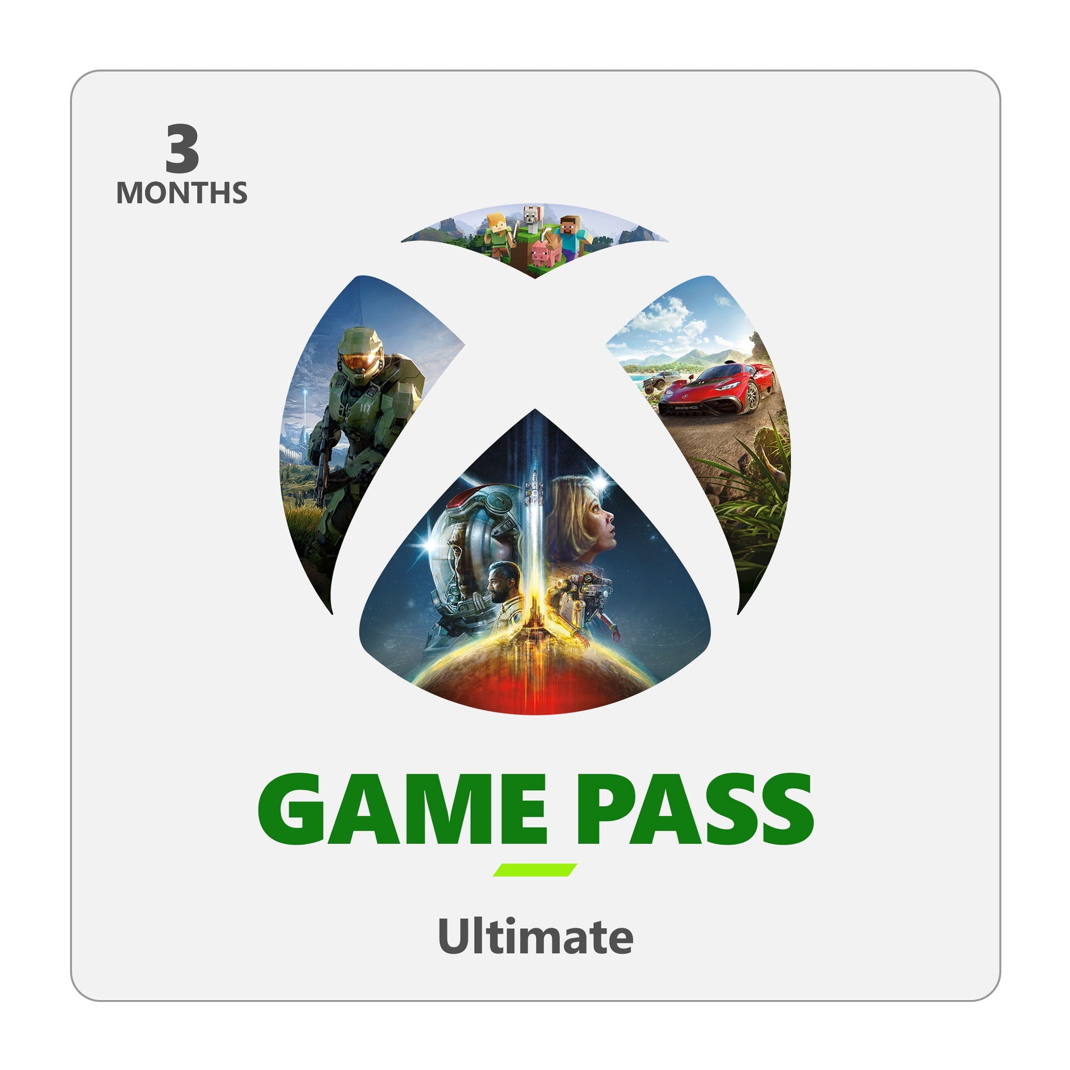 Xbox 3 Months Ultimate Game Pass - [Digital]