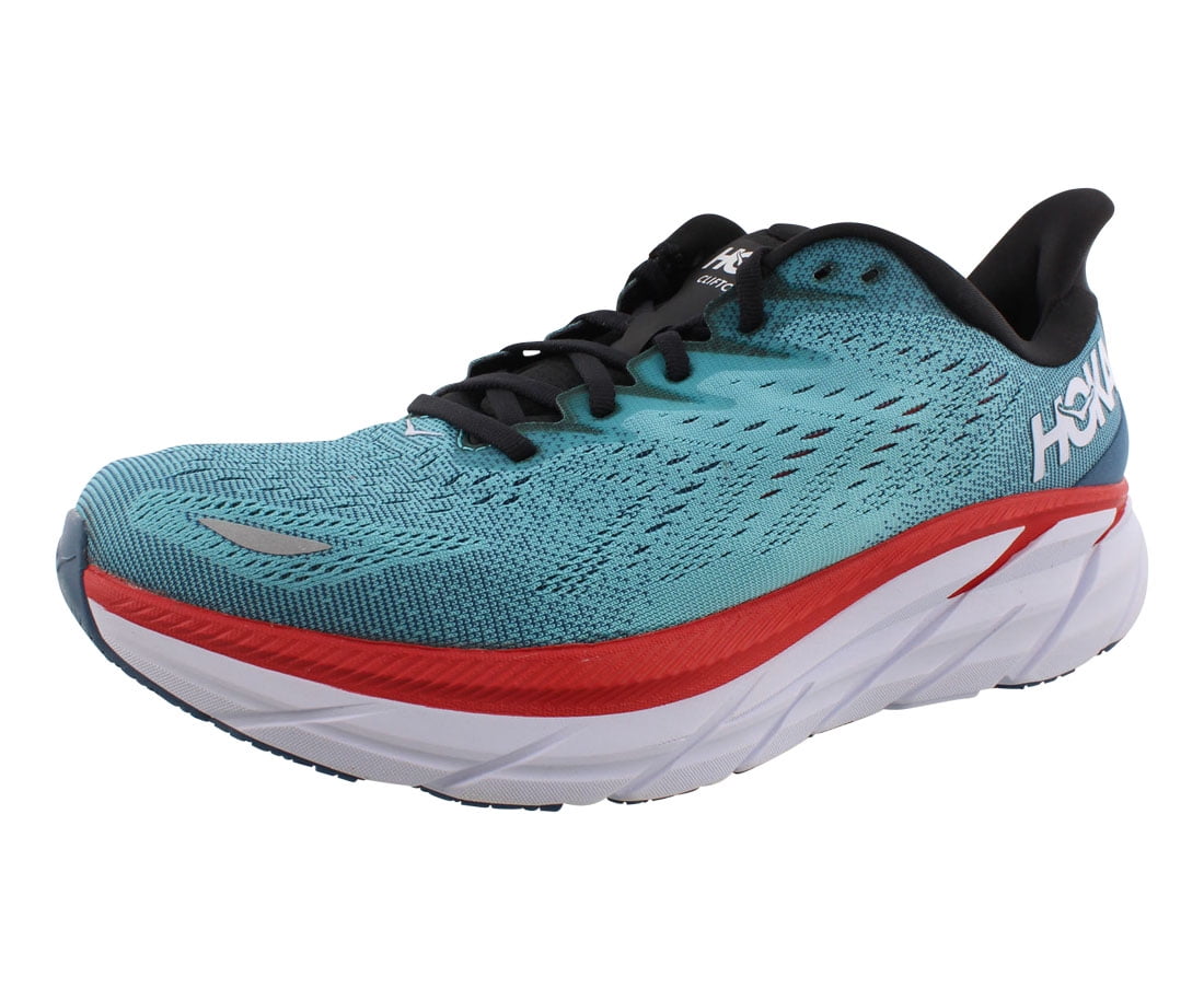 Hoka One One Clifton 8 Mens Shoes Size 8, Color: Real Teal/Aquarelle