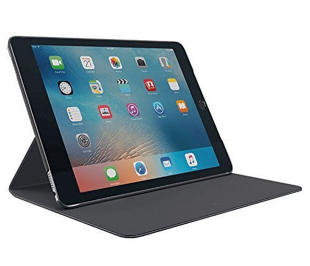 Logitech Hinge Flex Case for iPad Air 2 Black (Renewed)