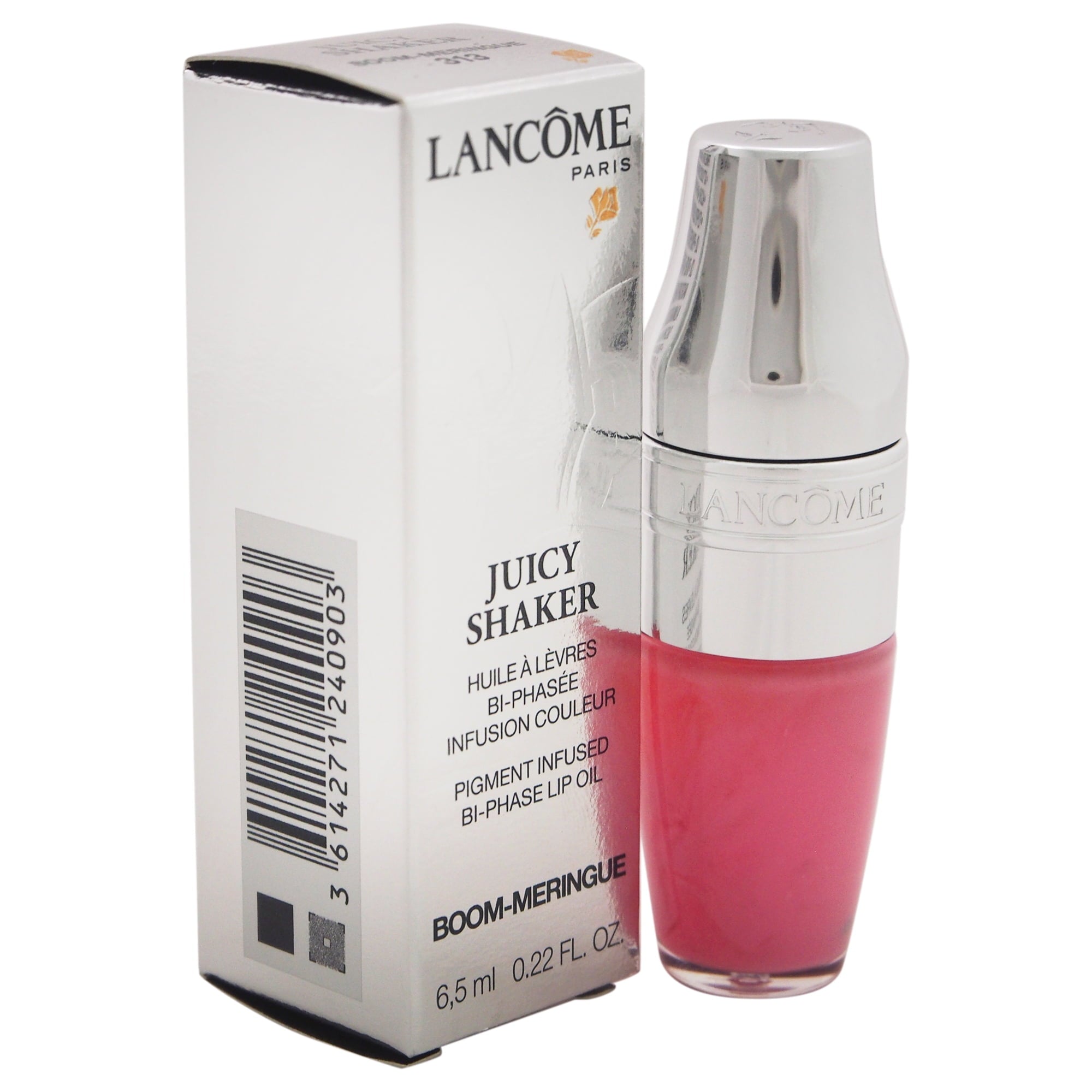 Juicy Shaker - # 313 Boom-Meringue by Lancome for Women - 0.22 oz Lip Oil