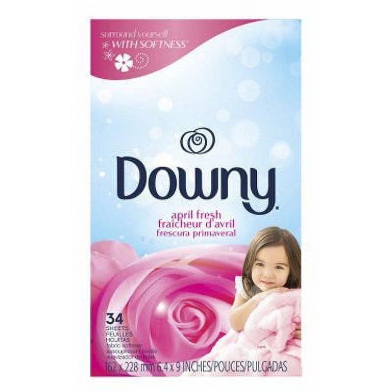 Downy Dryer Sheets, April Fresh, 34-Ct. 1 Pack