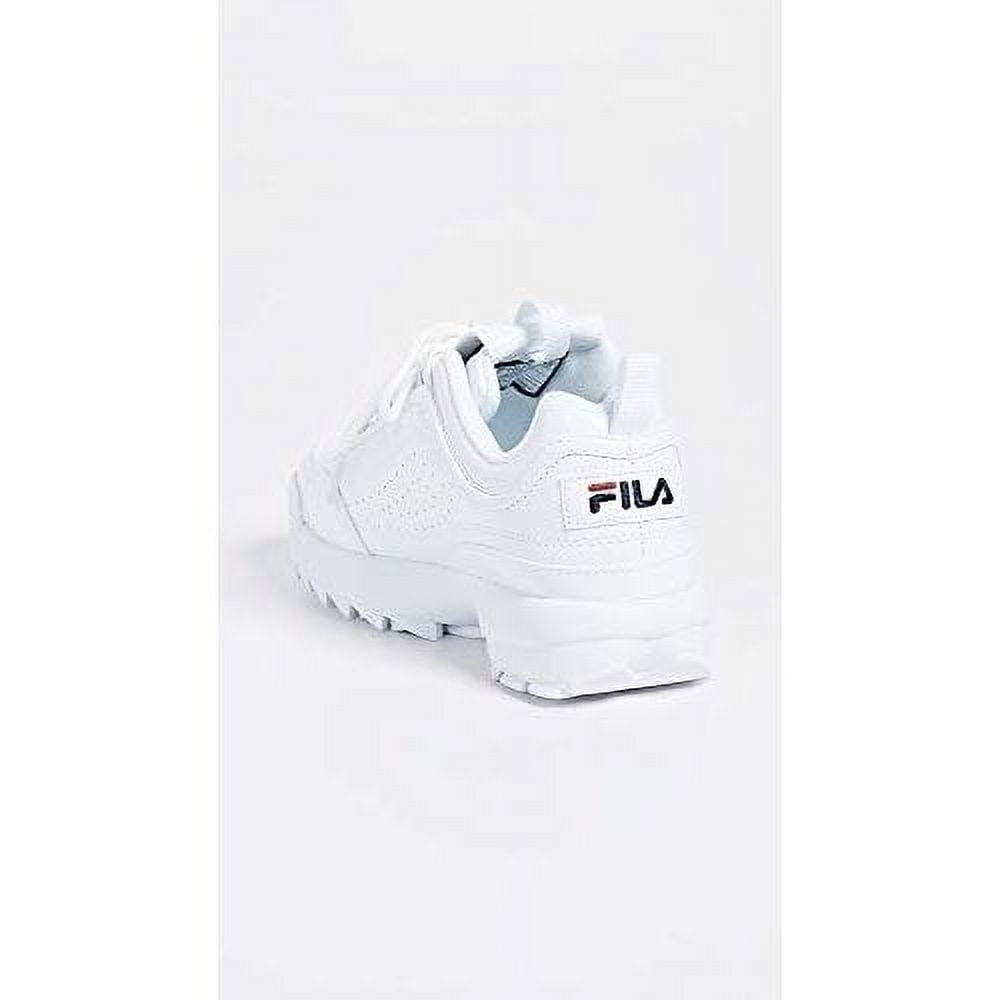 Fila Women's Disruptor Ii Premium Repeat Sneaker  RED/NVY/WHT