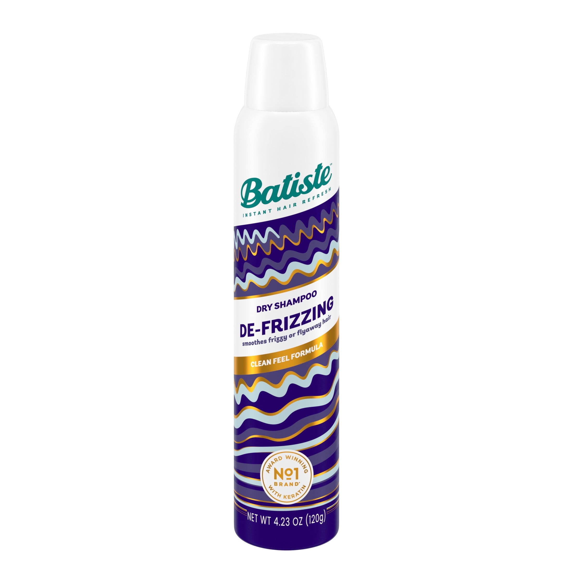 Batiste Dry Shampoo, Defrizzing, 4.23 OZ.- Packaging May Vary