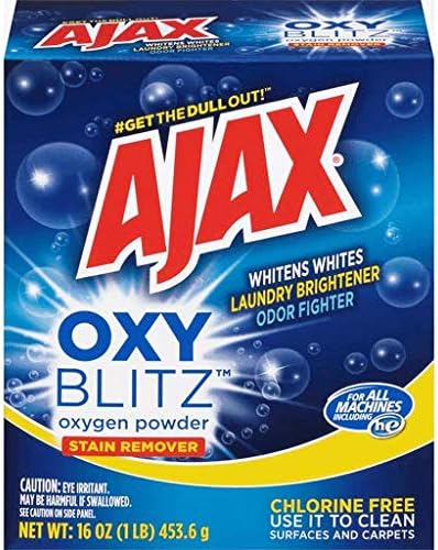 Ajax Oxy Blitz Powder Stain Remover & Multi Purpose Cleaner, 2 pack 16 oz