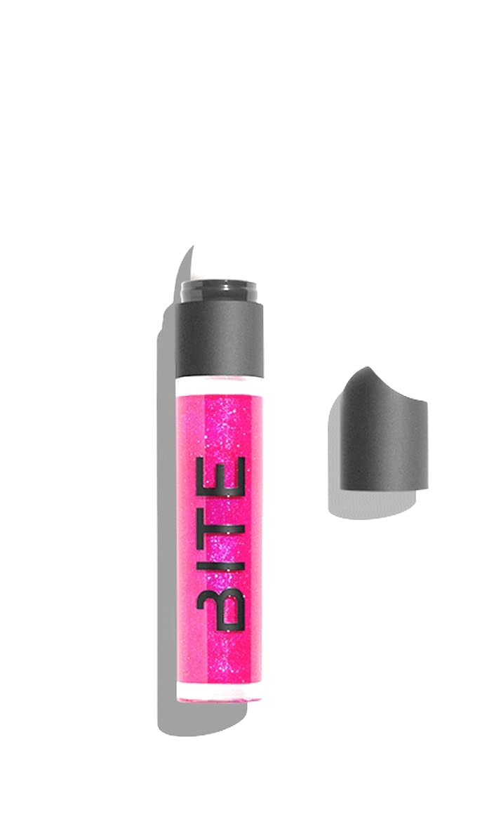 Bite Yayslayer Plumping Lip Gloss Raspberry Swirl .17 Oz