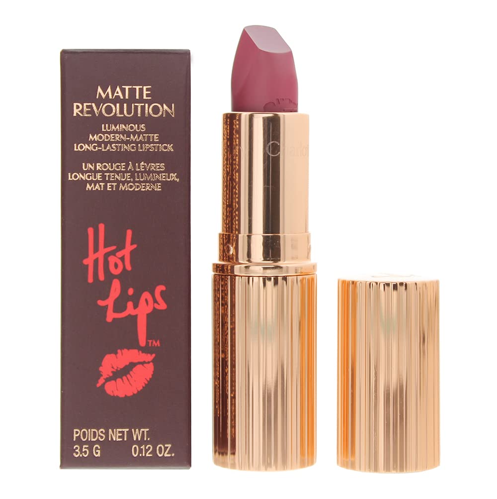 Charlotte Tilbury HOT LIPS Matte Revolution Luminous Lipstick - Secret Salma, 0.12 oz