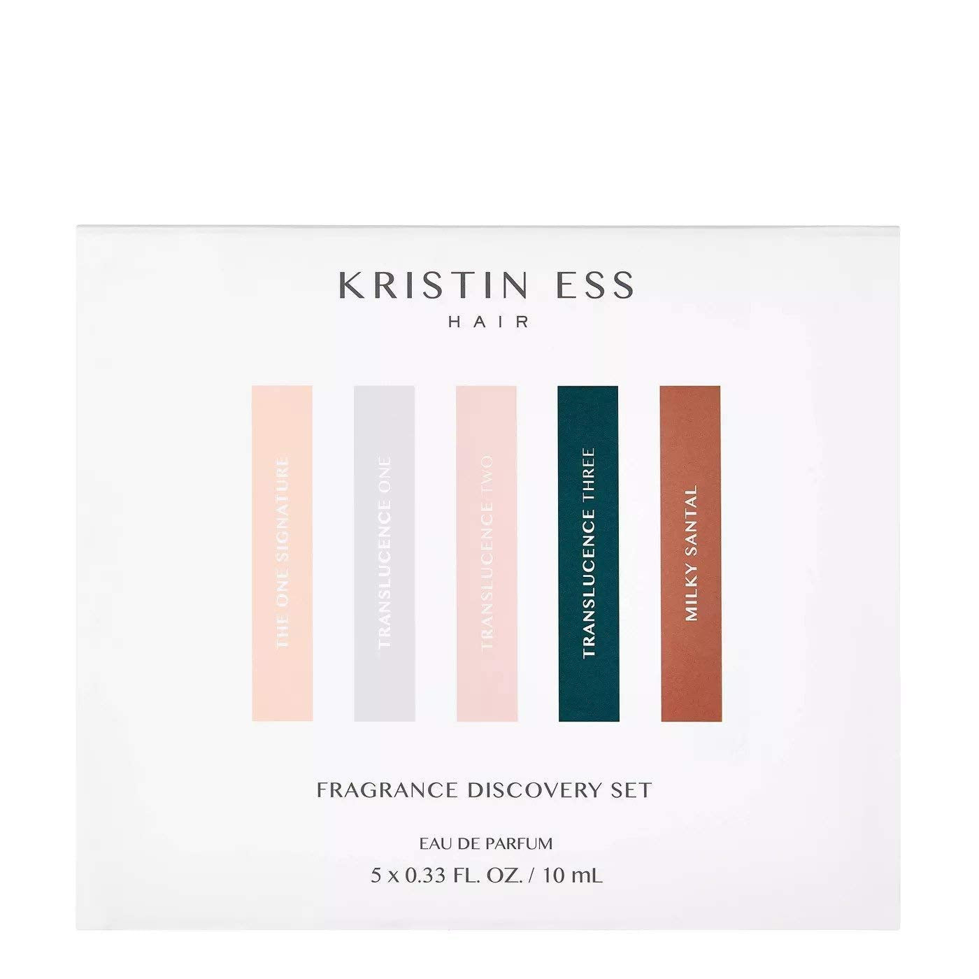 Kristin Ess Women's Fragrance Holiday Discovery Gift Set - 5ct/0.33 fl oz