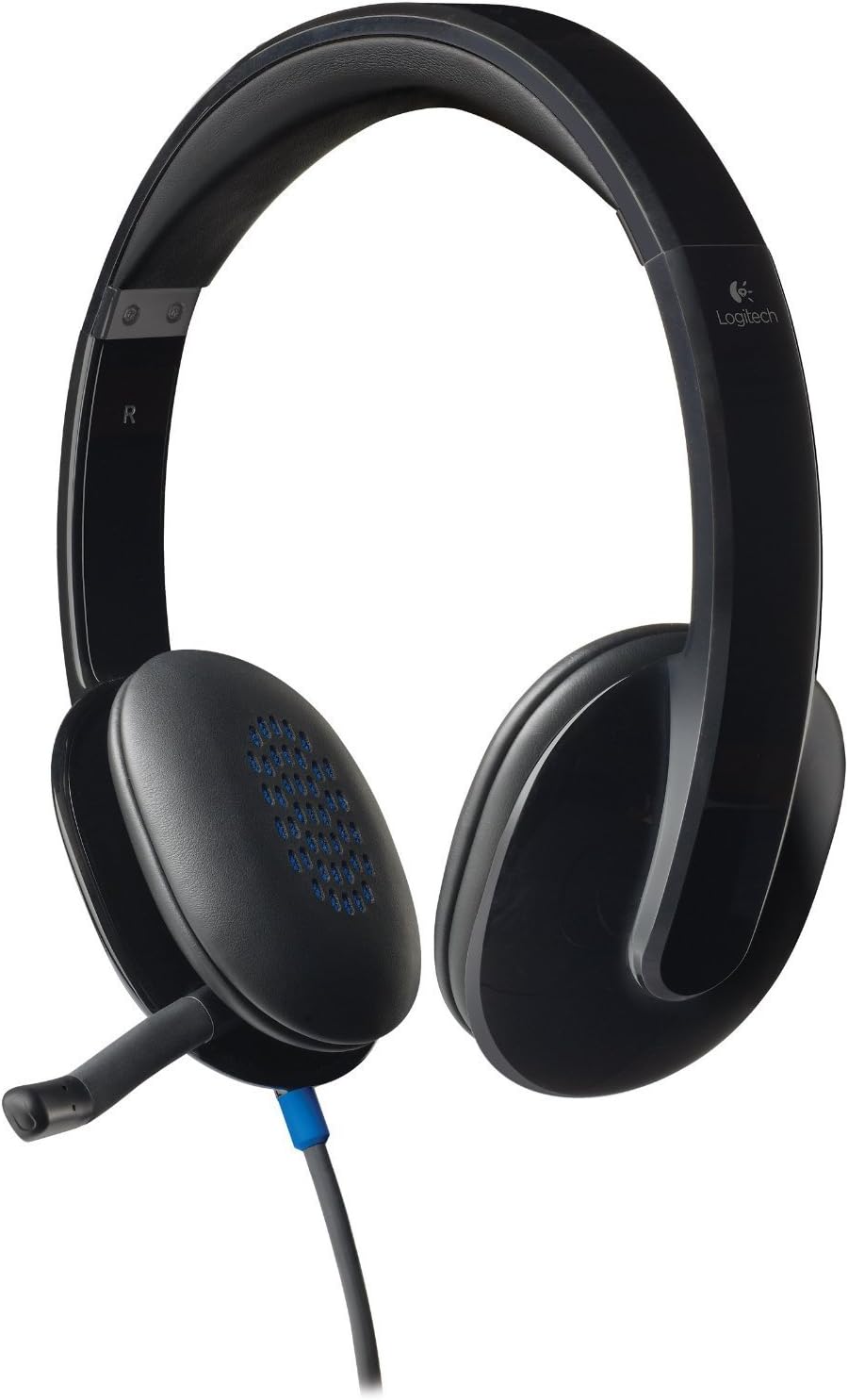 Logitech H540 981-000510 USB Headset (Renewed)