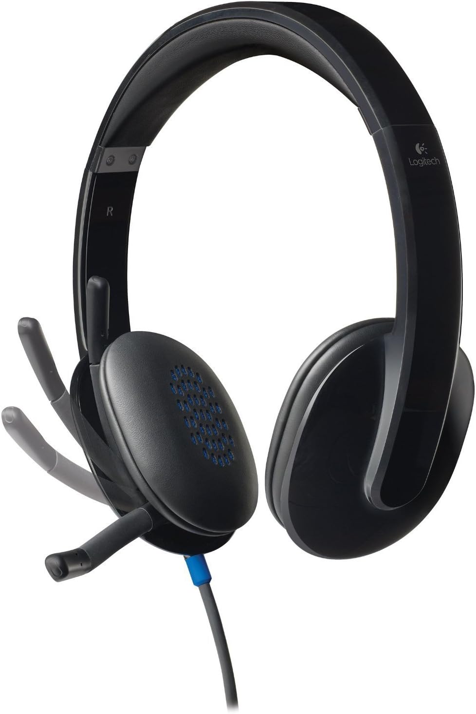 Logitech H540 981-000510 USB Headset (Renewed)