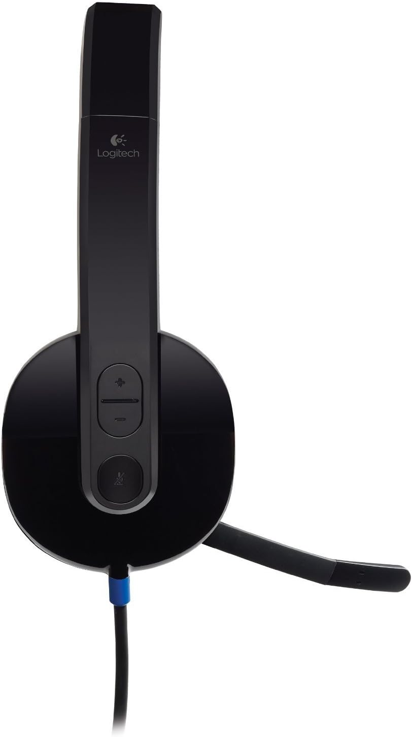 Logitech H540 981-000510 USB Headset (Renewed)