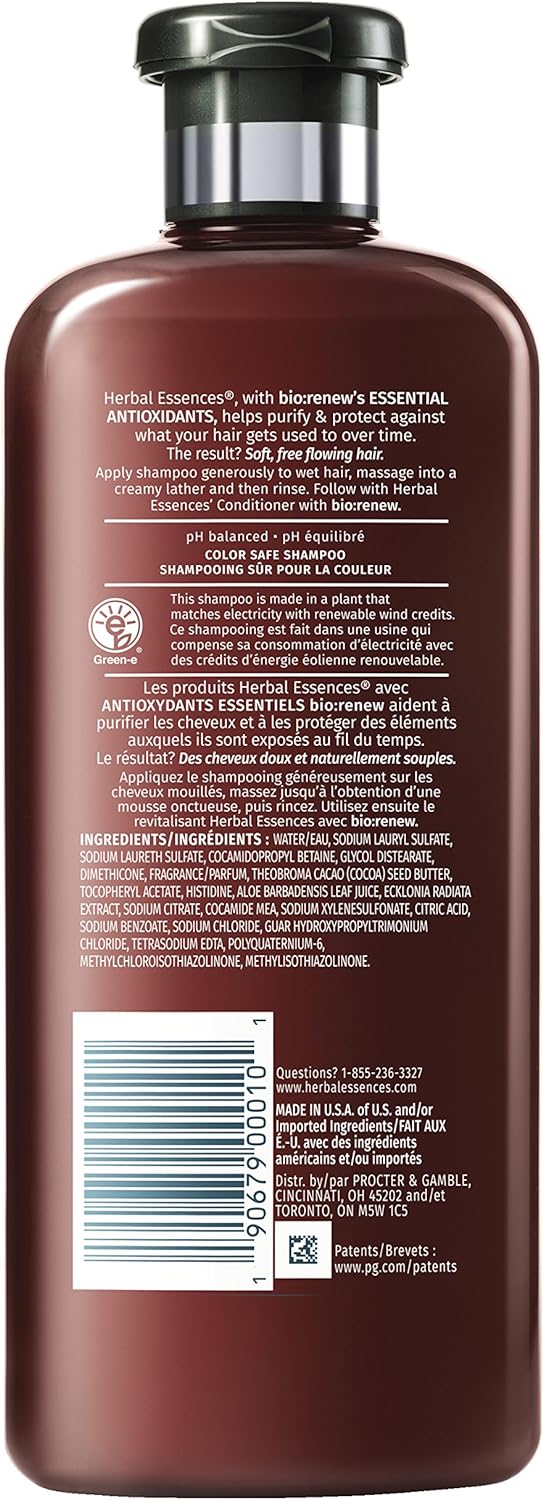 Herbal Essences Biorenew Vitamin E & Cocoa Butter Strength Shampoo, 13.5 FL Oz