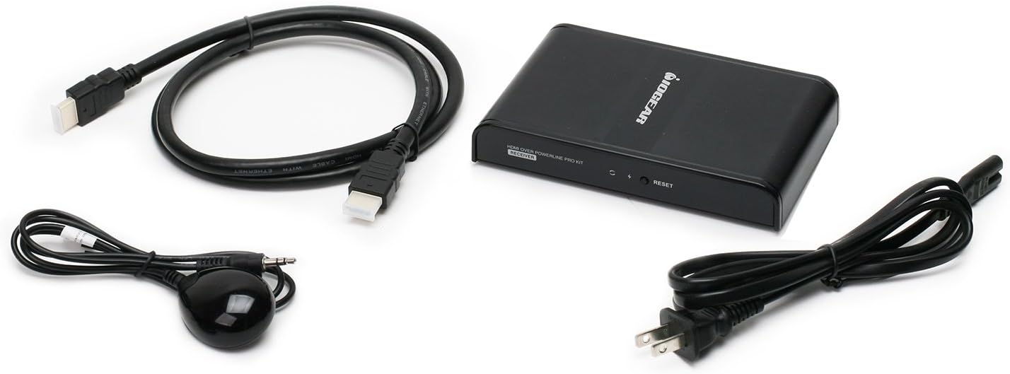 IOGEAR HDMI Over Powerline PRO Receiver - GPLHDRX