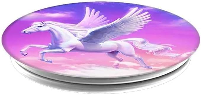 PopSockets Pegasus Magic Single Phone Grip PopSocket Universal Phone Holder