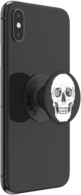 PopSockets Phone Grip with Expanding Kickstand, Skull PopGrip - Shaky Bones