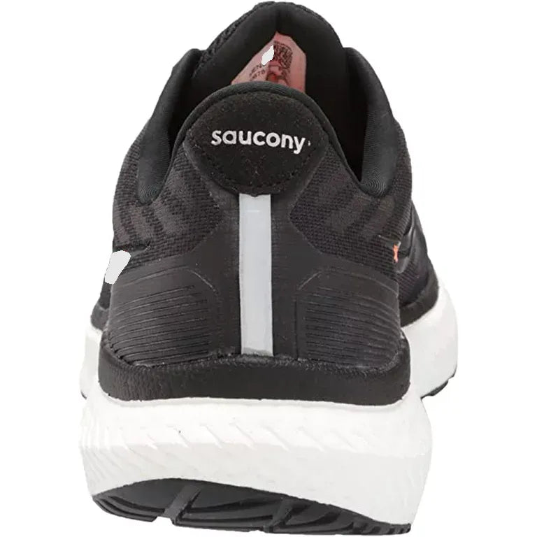 Mens Saucony Triump 19 Running Shoe Black/White 11.5