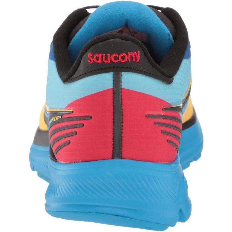 Saucony Womens Ride 14 Running Shoe 10.5 Solar Chill